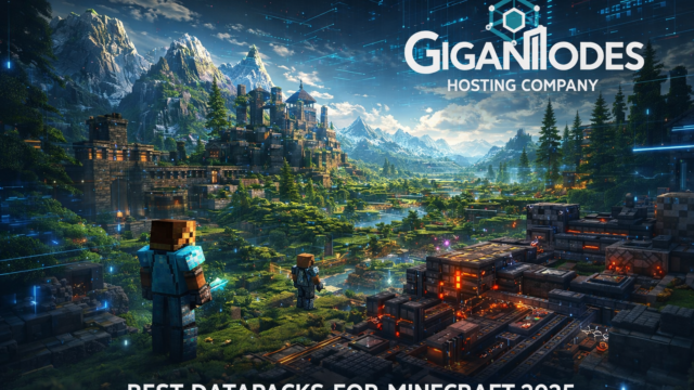 Best Datapacks For Minecraft 2025 running on GigaNodes high-performance Minecraft server hosting