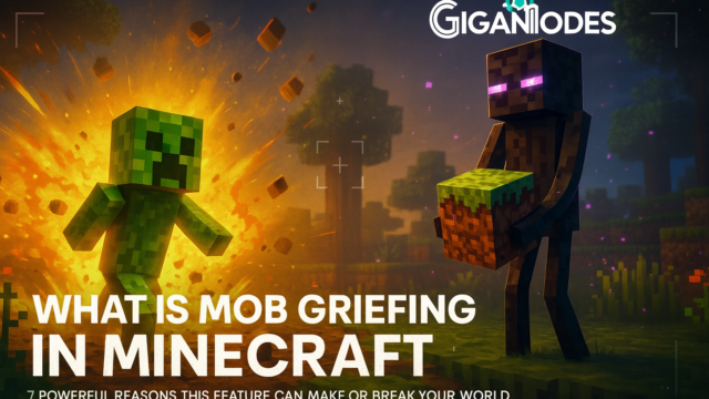what is mob griefing in Minecraft feature explained