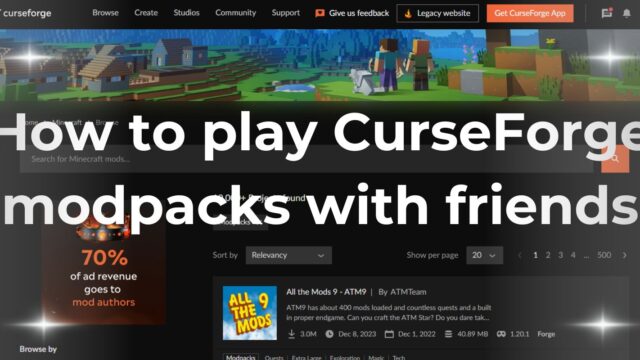 How to play multiplayer on CurseForge guide