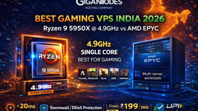 best gaming vps india