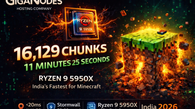 Ryzen Minecraft hosting India