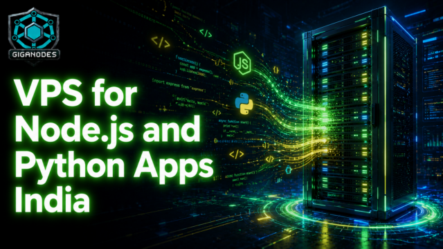vps for node.js and python apps in india