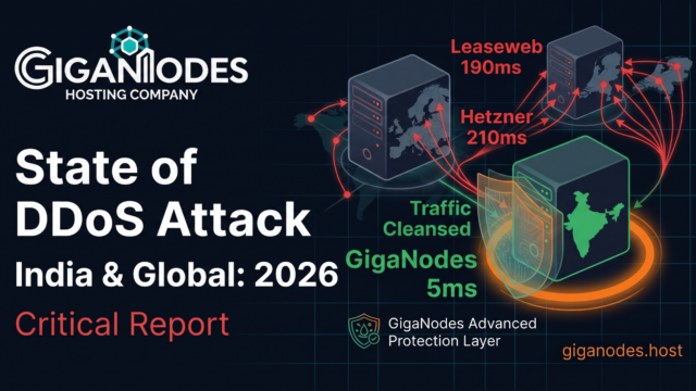 State of DDoS Attacks India 2026 — GigaNodes Mitigates 1.7 Tbps with Cloudflare Magic Transit